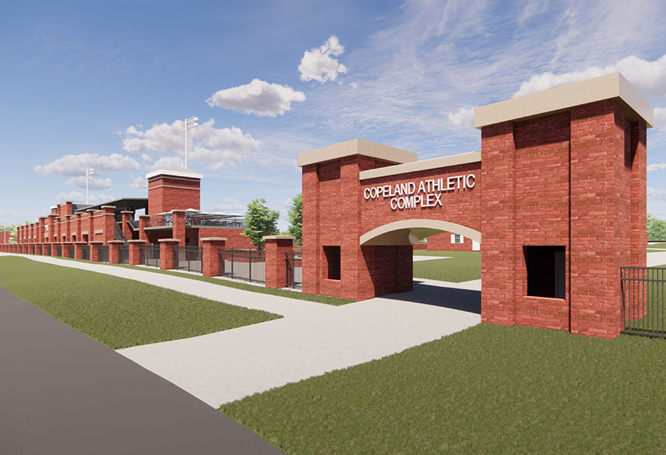 Rendering of Proposed Copeland Athletic Complex