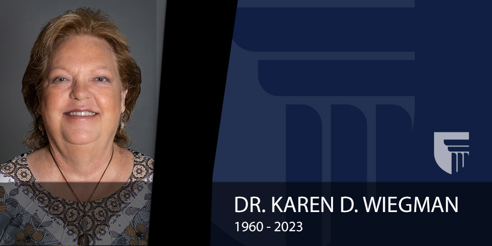 Dr. Karen D. Wiegman 1960-2023