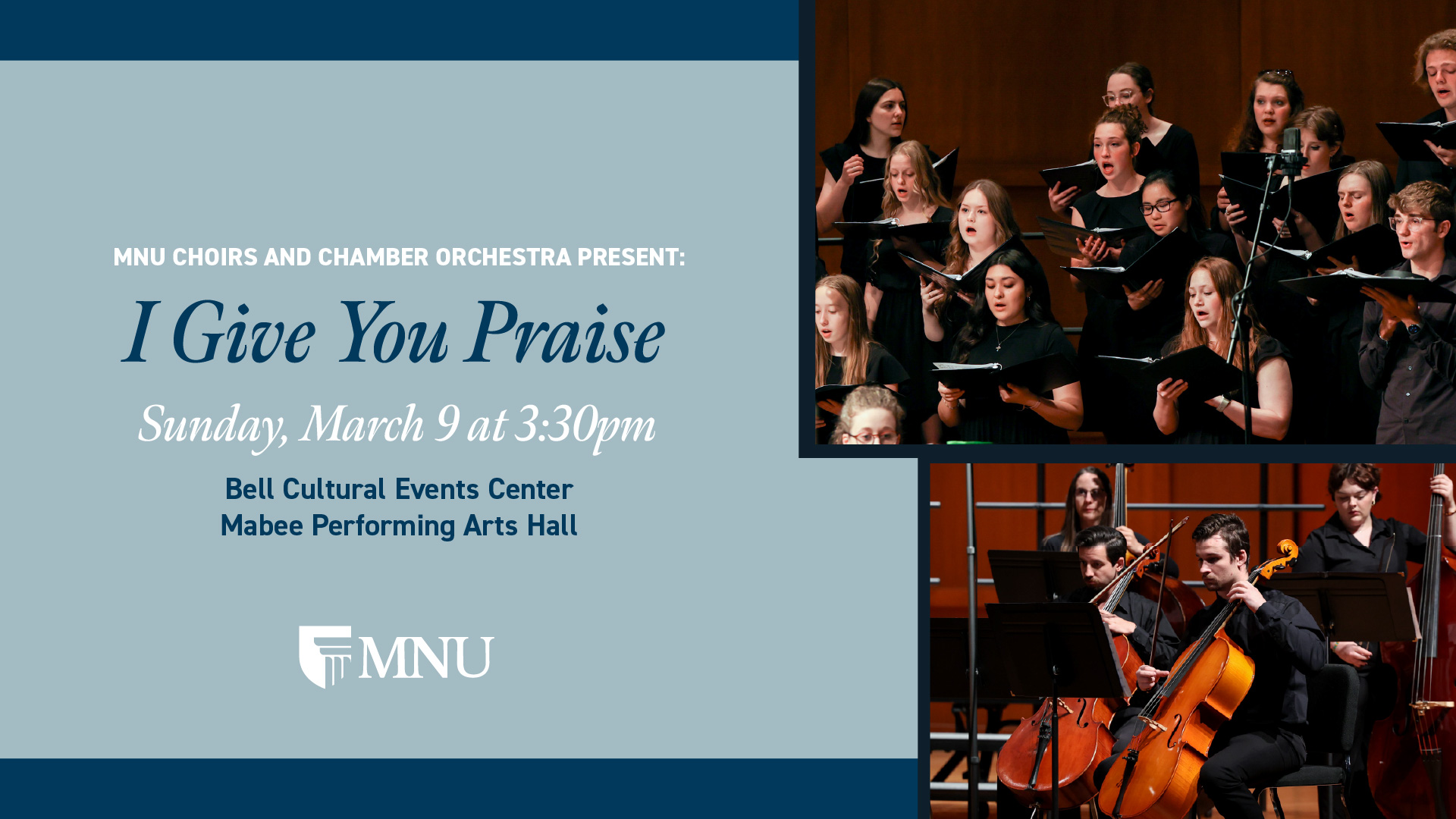 Choir and Orchestra Concert - I Give You Praise