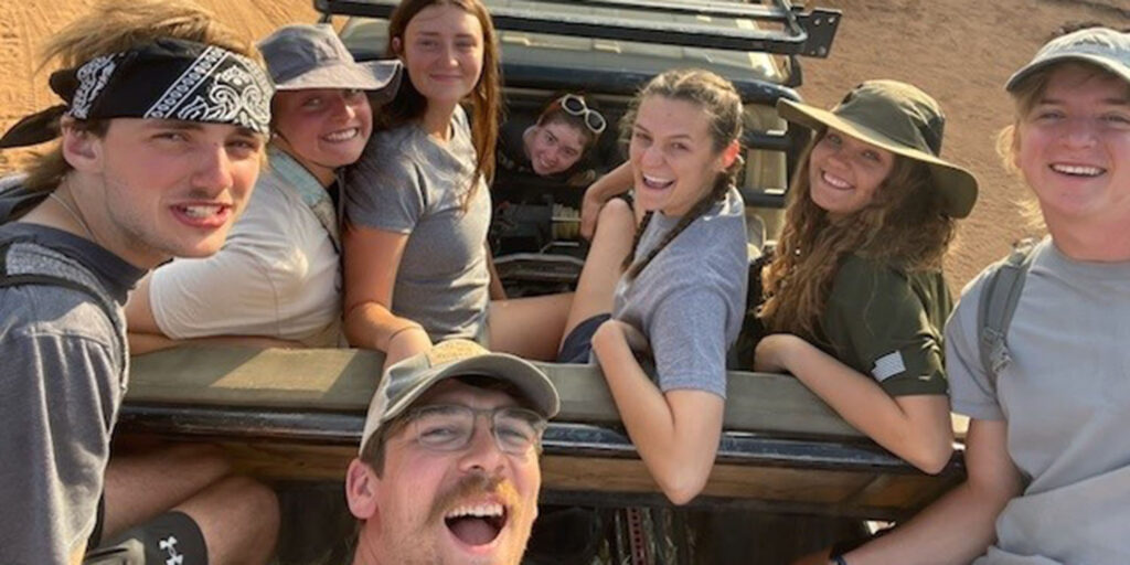 Students prepare for more safari-like adventure.