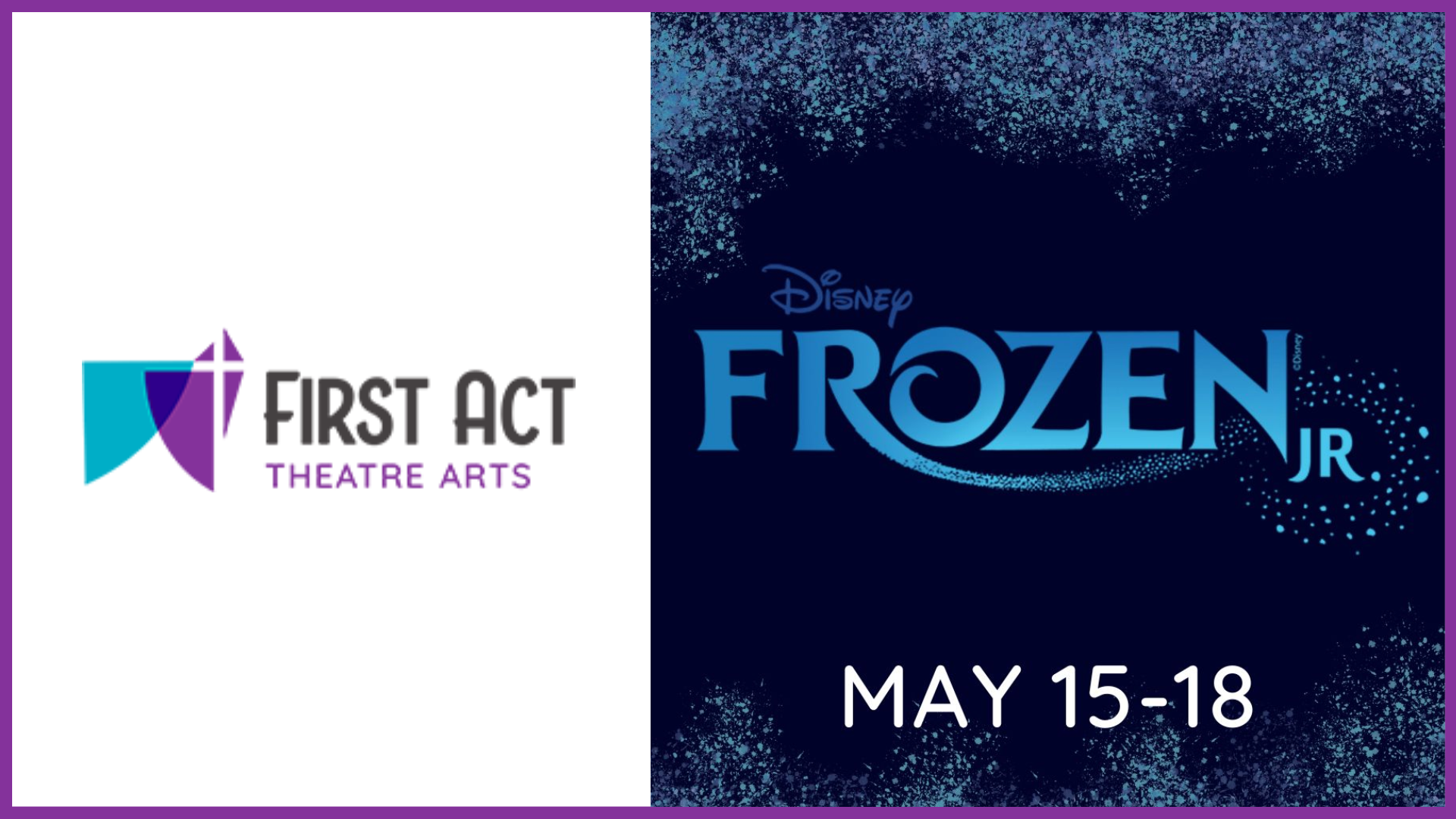 First Act performance - Frozen Jr.