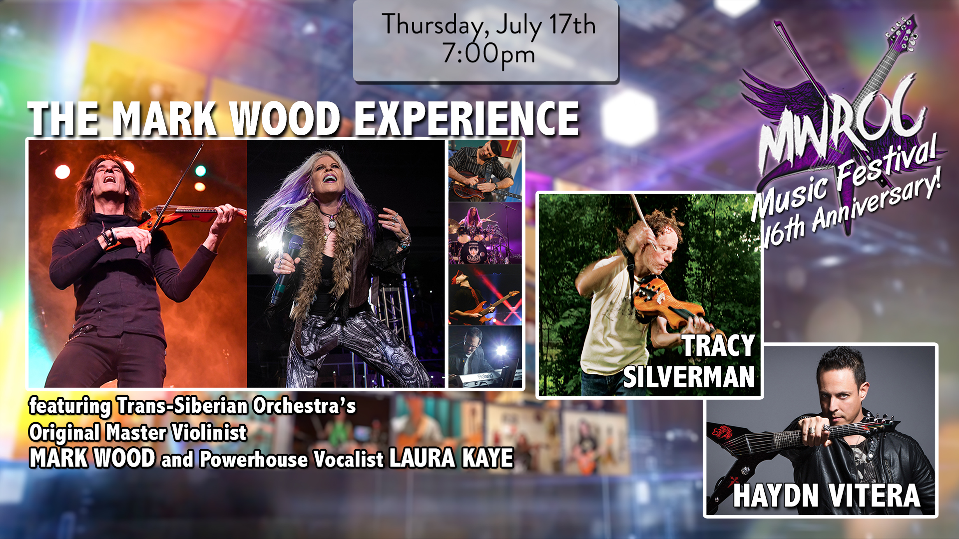 Mark Wood Experience, Tracy, and Haydn Concert