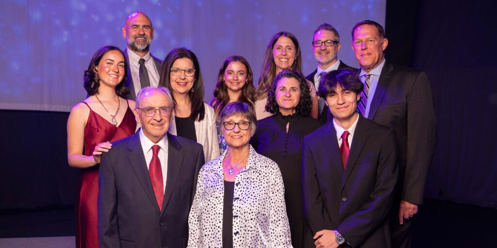 11 members of the Spindle family at President's Honors