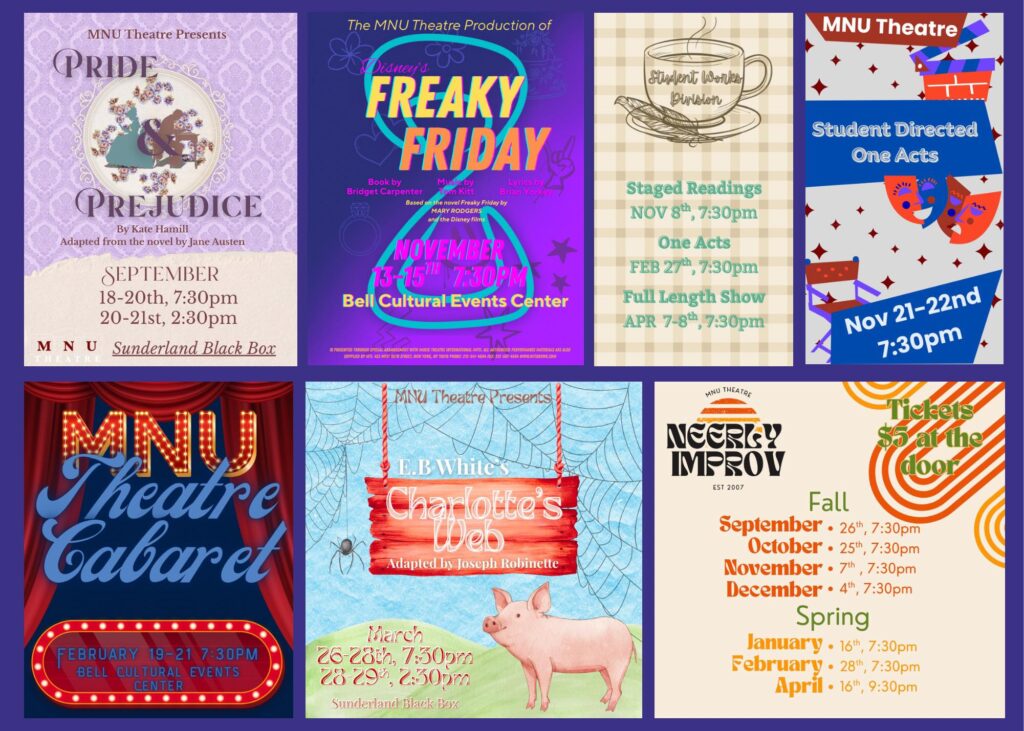 MNU Theatre's season of performances
