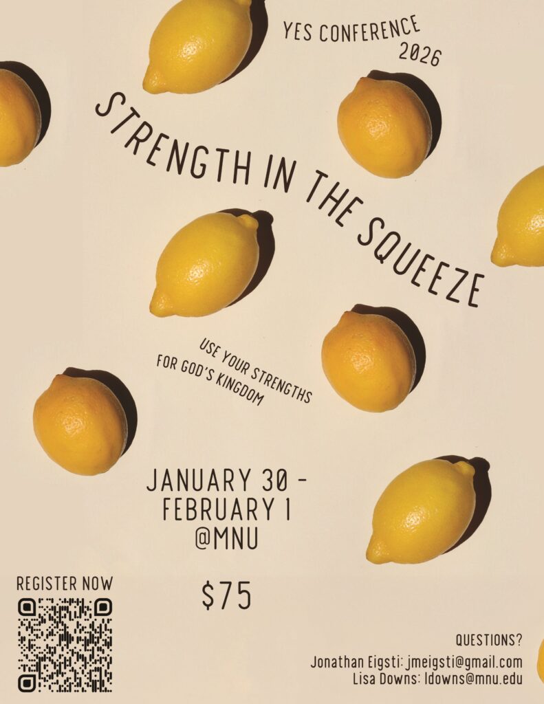 Flyer for YES Conference 2026, features lemons along with the conference information. The information provided on the flyer is in the text of the webpage.