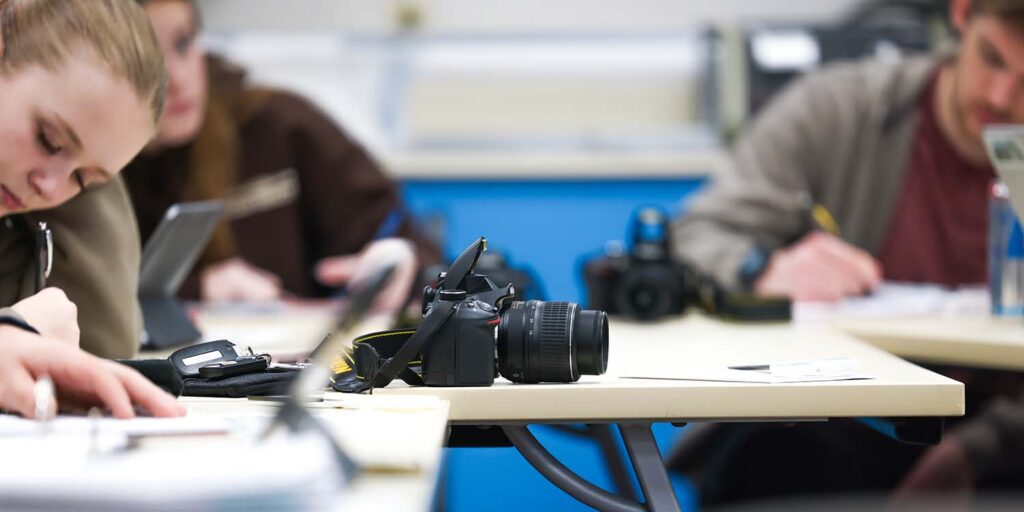 Students learn camera techniques that preserve evidence suitable for court proceedings.