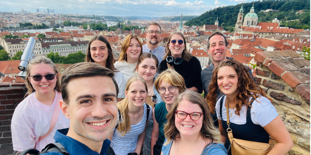 Czech Republic Pioneer Trek Team in Prague