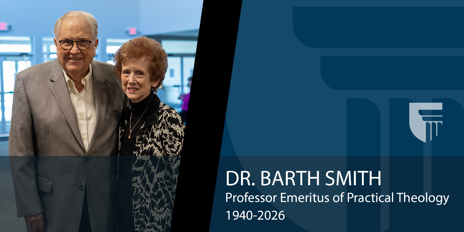 Dr. Barth and Kathy Smith posed at MNU Commencement May 2, 2026.