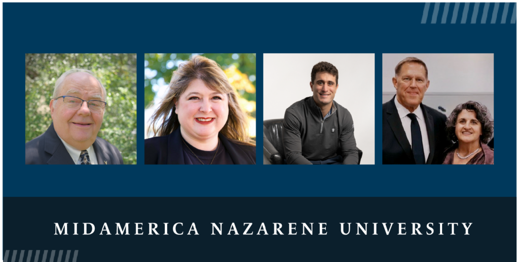 2026 Alumni Award Winners Les Thomsen, Rachel Marlow, Jonathan Babcock and Craig and Robin Coulter