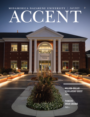Cover of the Fall 2023 issue of Accent Magazine